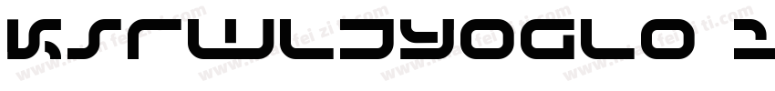 KSRWLJYOGL0 19 00字体转换